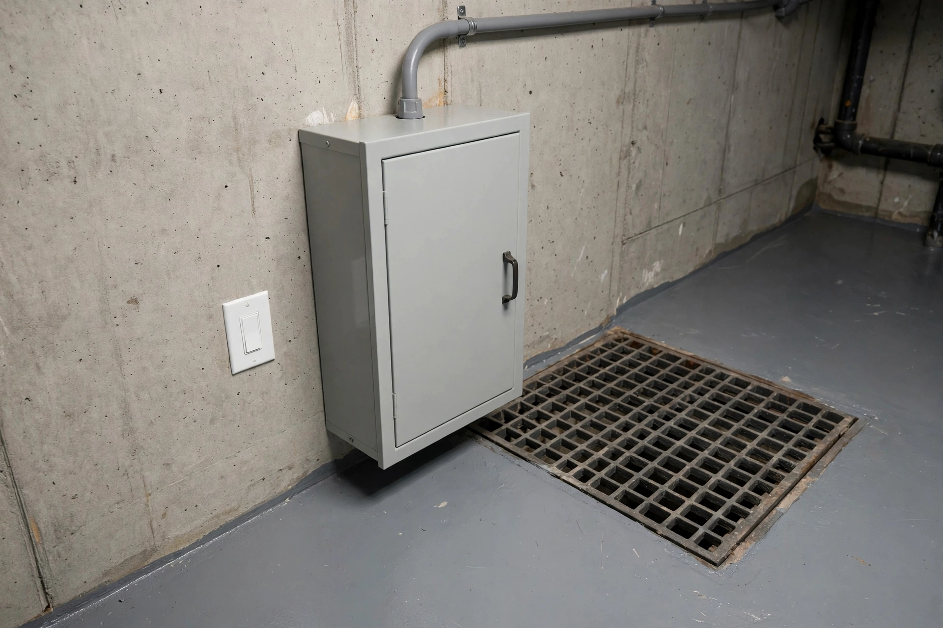 PumpGuard backup cabinet